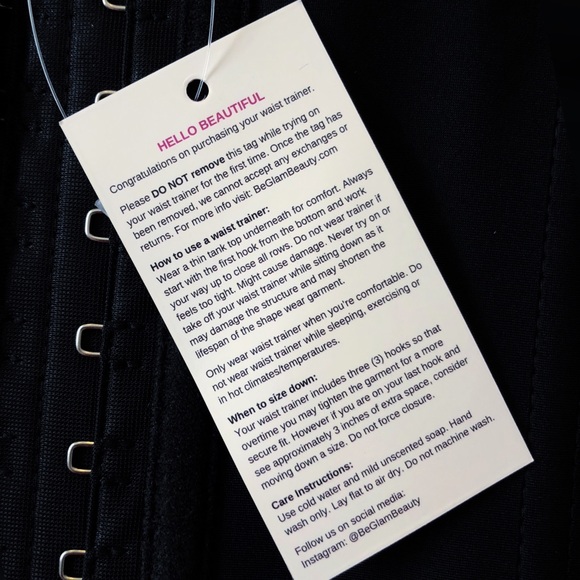 (2XL) PLUS SIZE WAIST TRAINER CORSET SHAPER - Picture 4 of 6